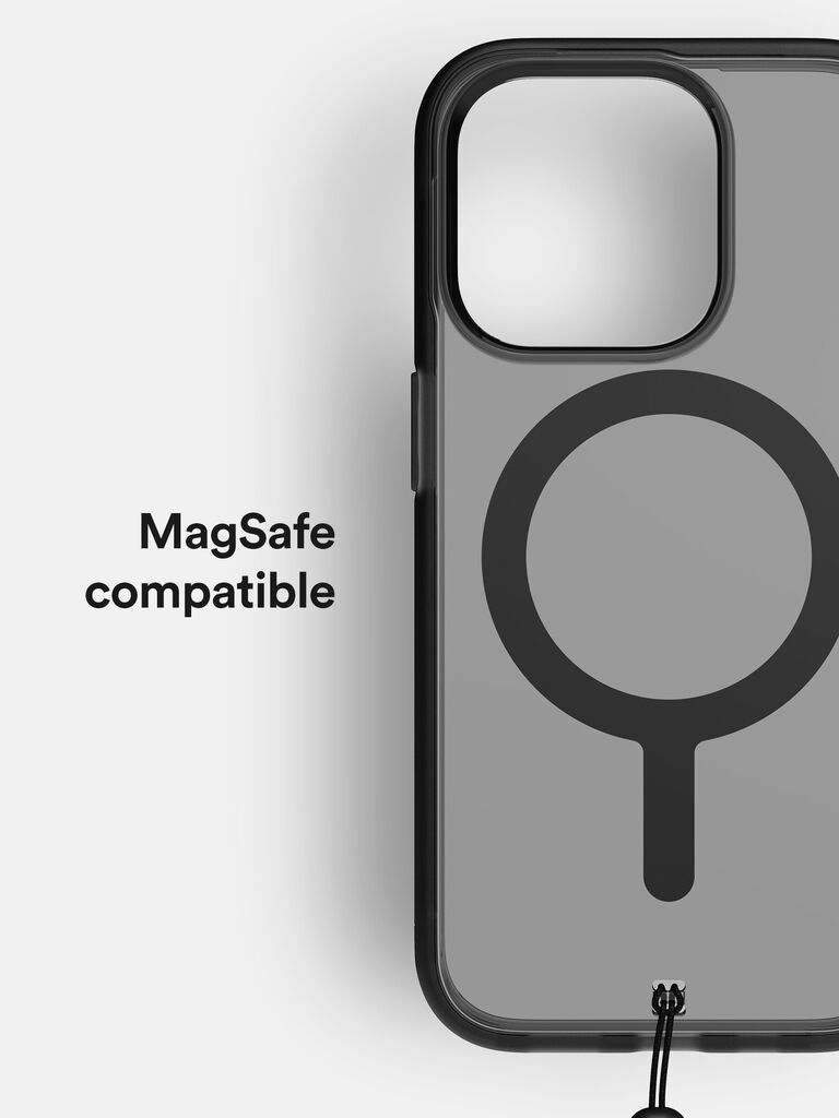 Bodyguardz Ace Pro Clear/Black Case with MagSafe for iPhone 14 Pro
