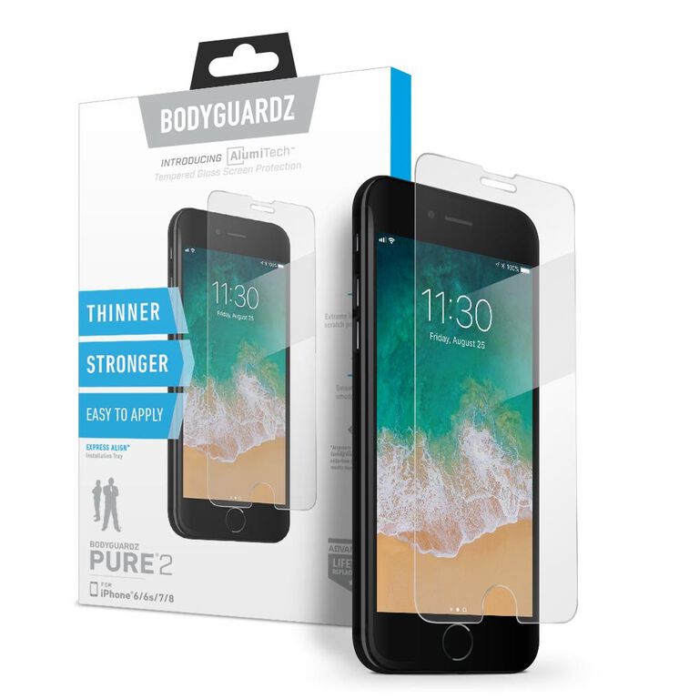 Apple iPhone Xs BodyGuardz® Pure® 2 Premium Glass Screen Protector