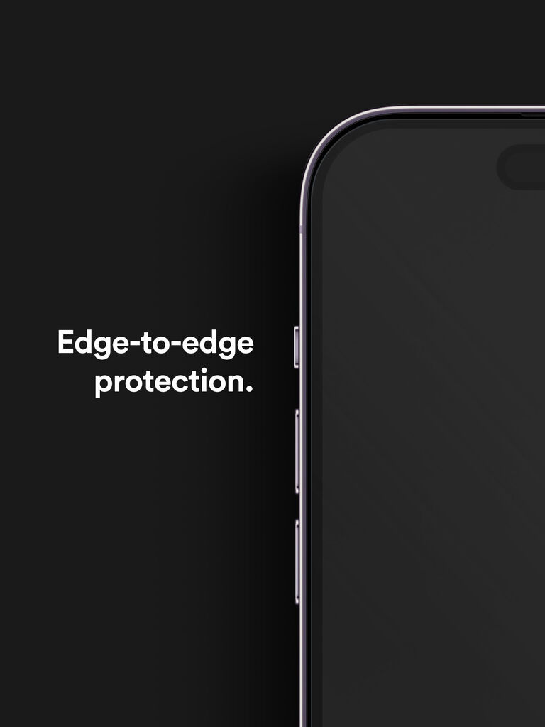 Edge-to-Edge Full Coverage HD Tempered Glass Screen Protector for iPhone 15  Pro Max / iPhone 15 Plus - HD Accessory