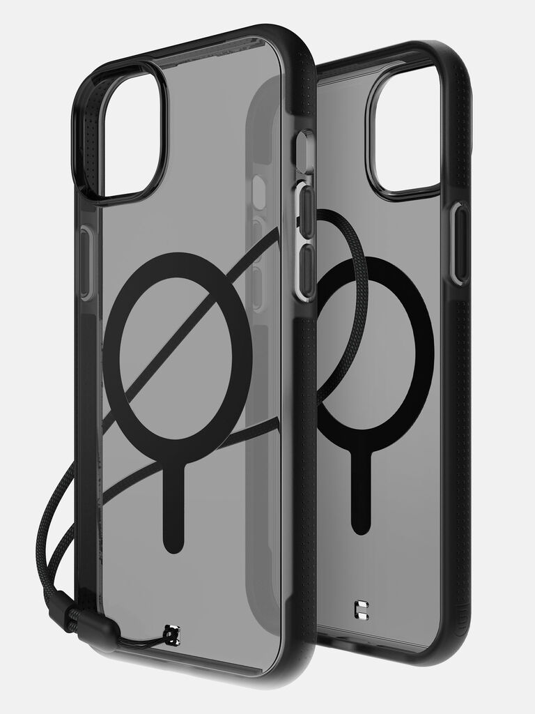 Bodyguardz Ace Pro Smoke/Black Case with MagSafe for iPhone 14 Pro Max