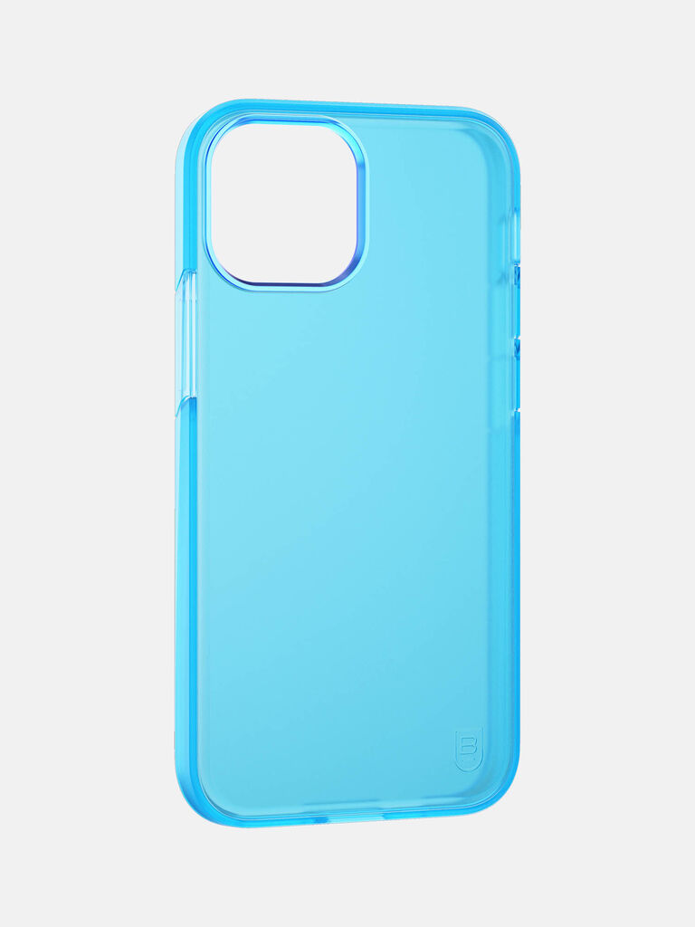 Capinha MagSafe iPhone 13 Mini Silicone Azul ✔️